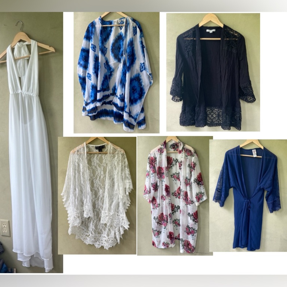 Swim suit Beach cover up Bundle